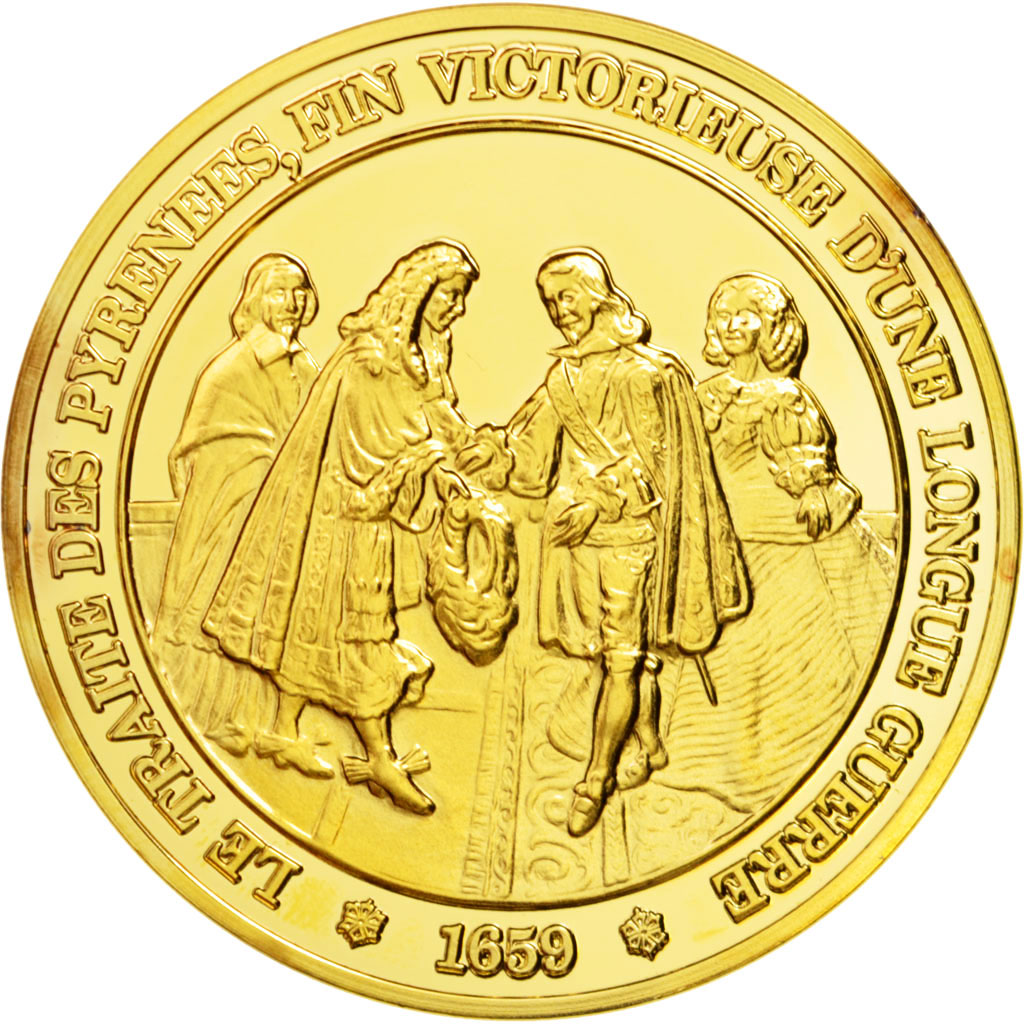 France, Medal, French Fifth Republic, History, MS(63), Vermeil