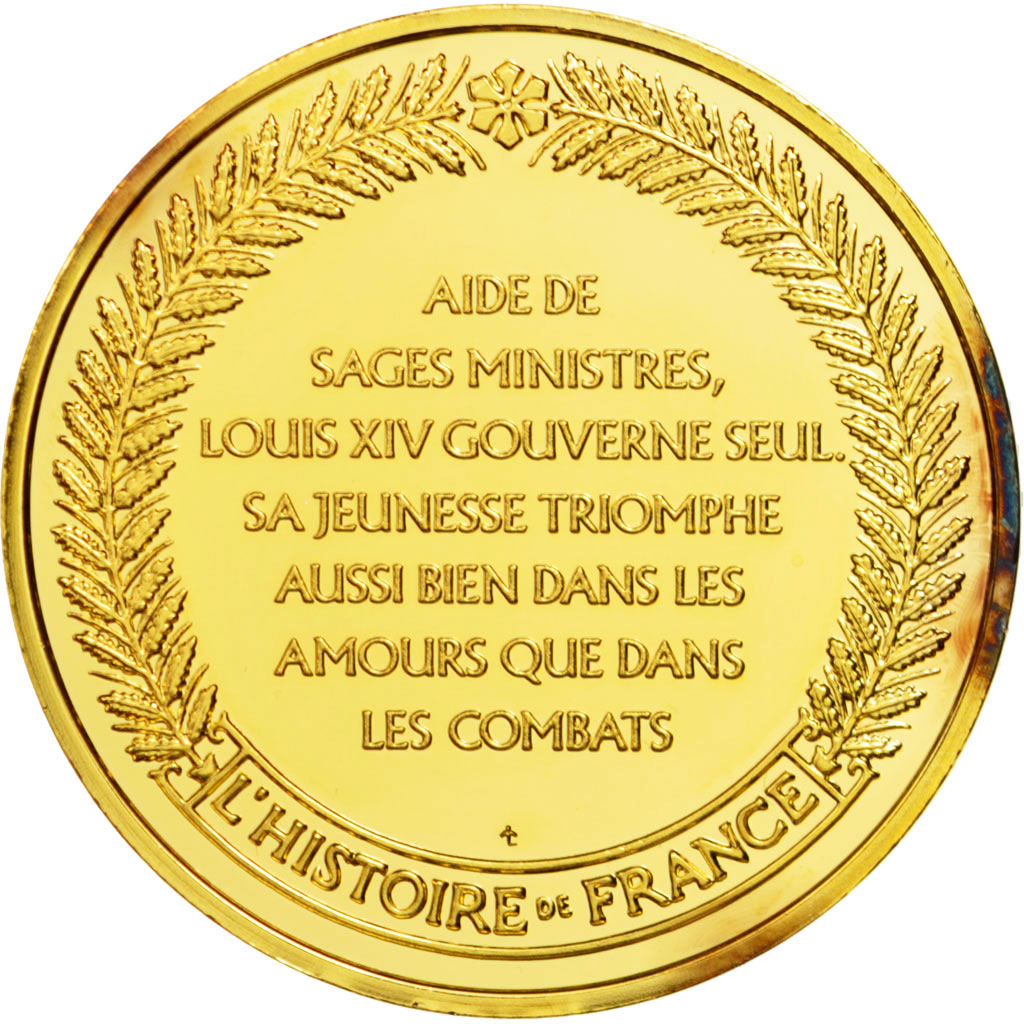 France, Medal, French Fifth Republic, History, MS(63), Vermeil