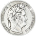 Moneda, Francia, Louis-Philippe, 5 Francs, 1846, Paris, BC+, Plata, KM:749.1