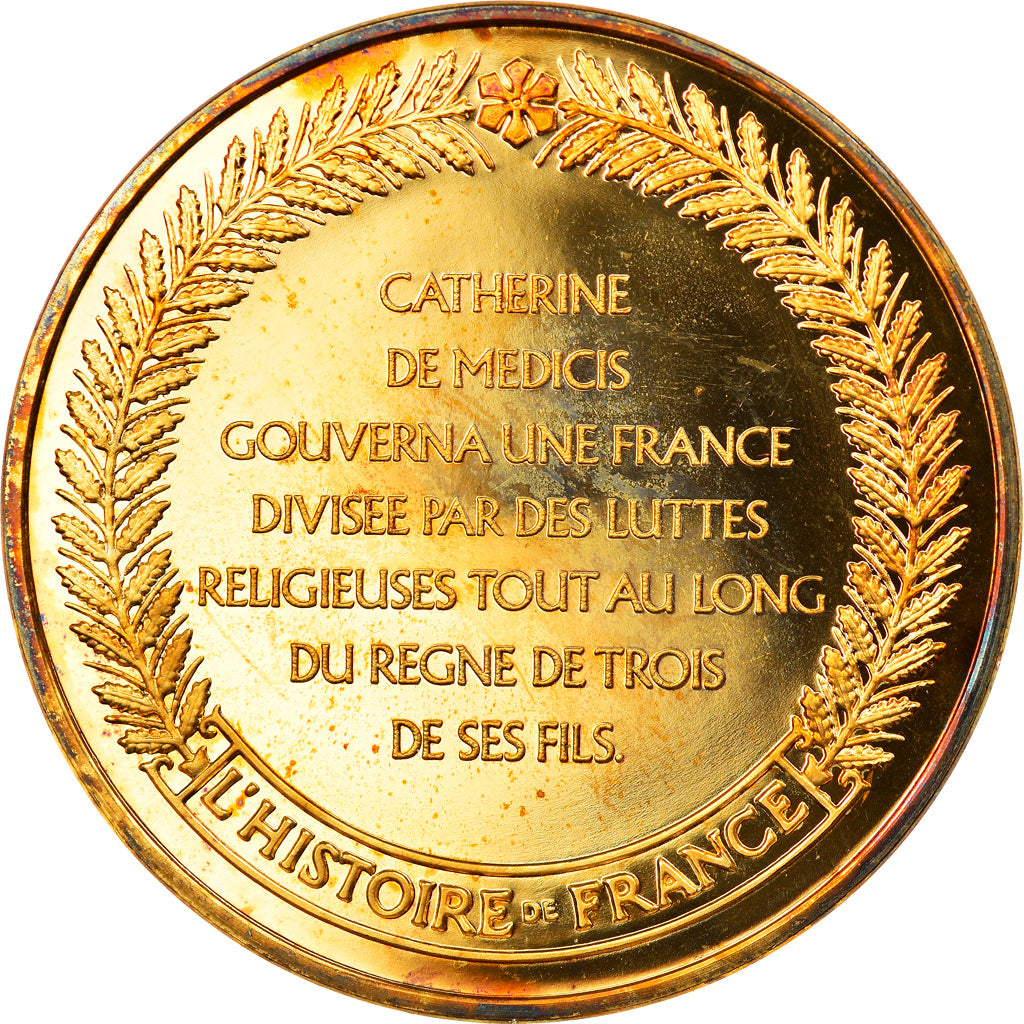France, Medal, French Fifth Republic, History, MS(63), Vermeil