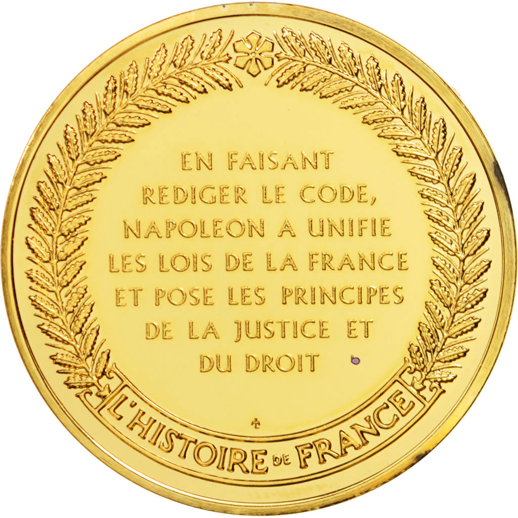Frankrijk, Medal, French Fifth Republic, History, UNC-, Vermeil