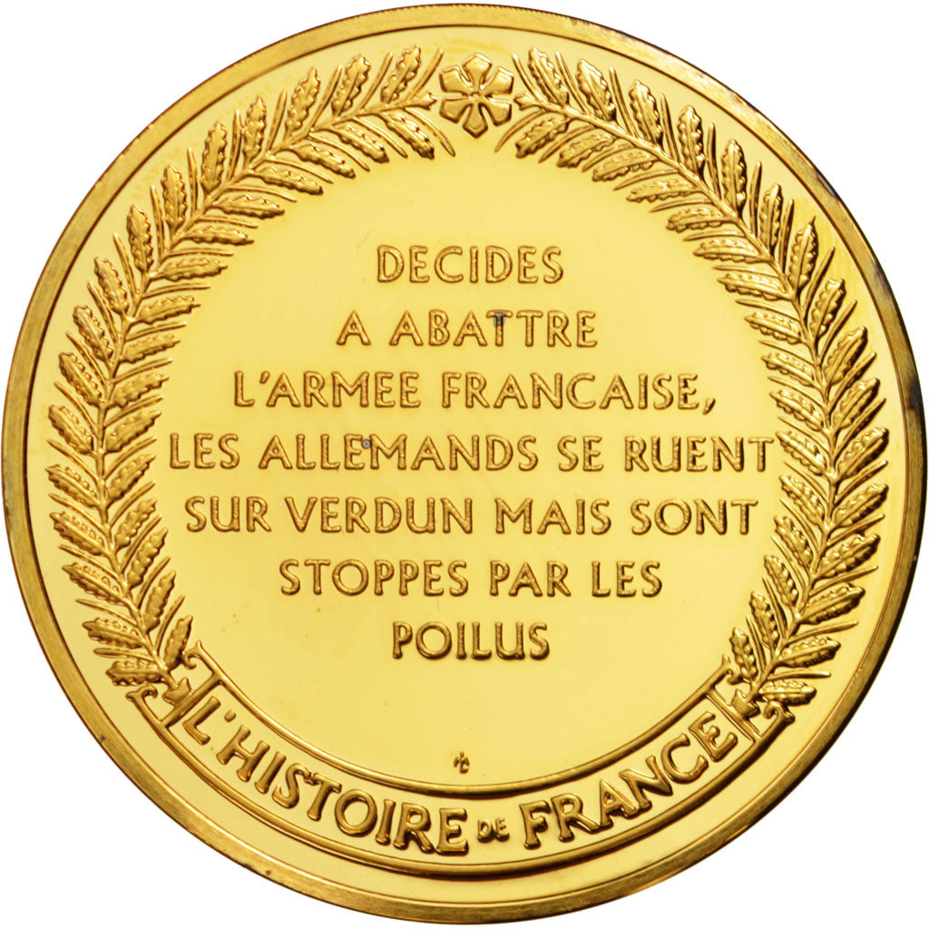 Francia, Medal, French Fifth Republic, History, SPL, Vermeil