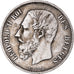 Moneda, Bélgica, Leopold II, 5 Francs, 5 Frank, 1873, MBC, Plata, KM:24