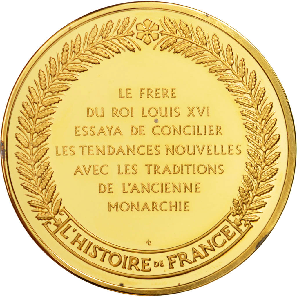 France, Medal, French Fifth Republic, History, MS(63), Vermeil