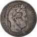 Moneta, Francia, Louis-Philippe, 5 Francs, 1833, Paris, MB, Argento, KM:749.1