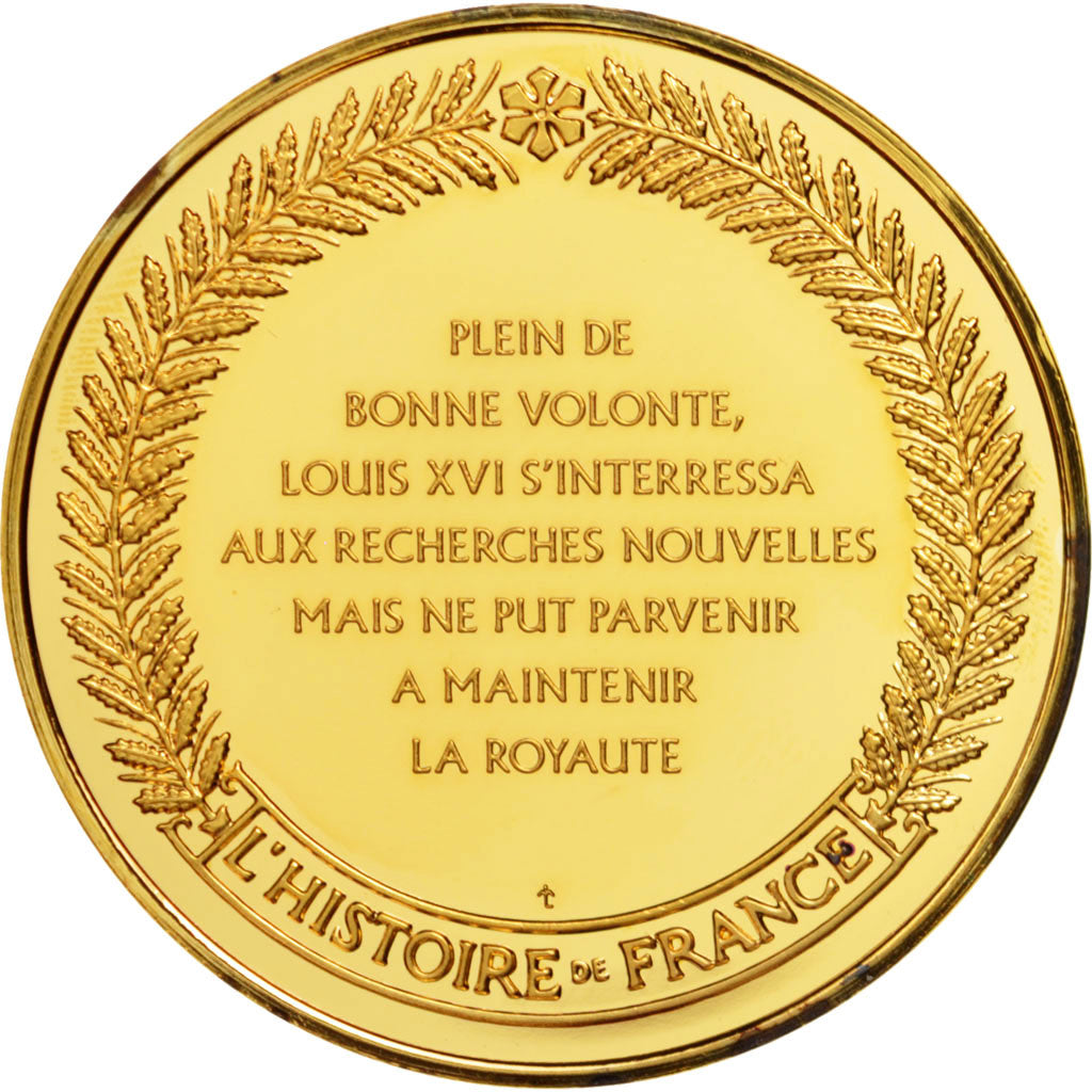 France, Medal, French Fifth Republic, History, MS(63), Vermeil
