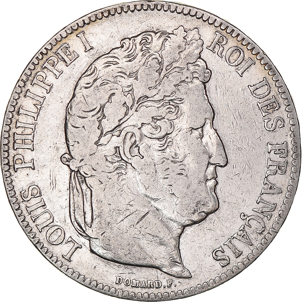 Münze, Frankreich, Louis-Philippe, 5 Francs, 1840, Paris, S, Silber, KM:749.1