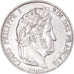 Moneta, Francia, Louis-Philippe, 5 Francs, 1847, Strasbourg, BB+, Argento