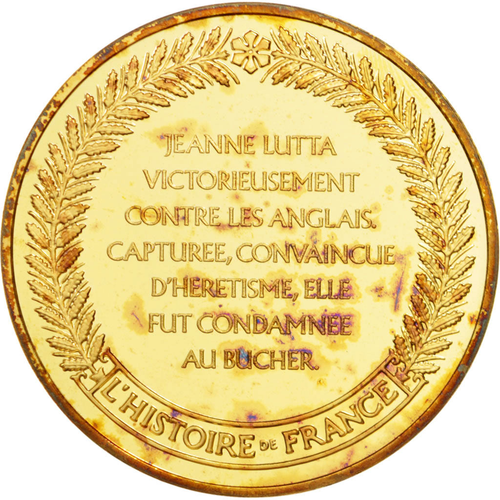 France, Medal, French Fifth Republic, History, MS(63), Vermeil