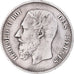 Moneta, Belgio, Leopold II, 5 Francs, 5 Frank, 1873, MB, Argento, KM:24
