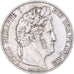 Moneta, Francia, Louis-Philippe, 5 Francs, 1847, Paris, BB+, Argento, KM:749.1