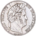 Moneta, Francja, Louis-Philippe, 5 Francs, 1847, Paris, AU(50-53), Srebro