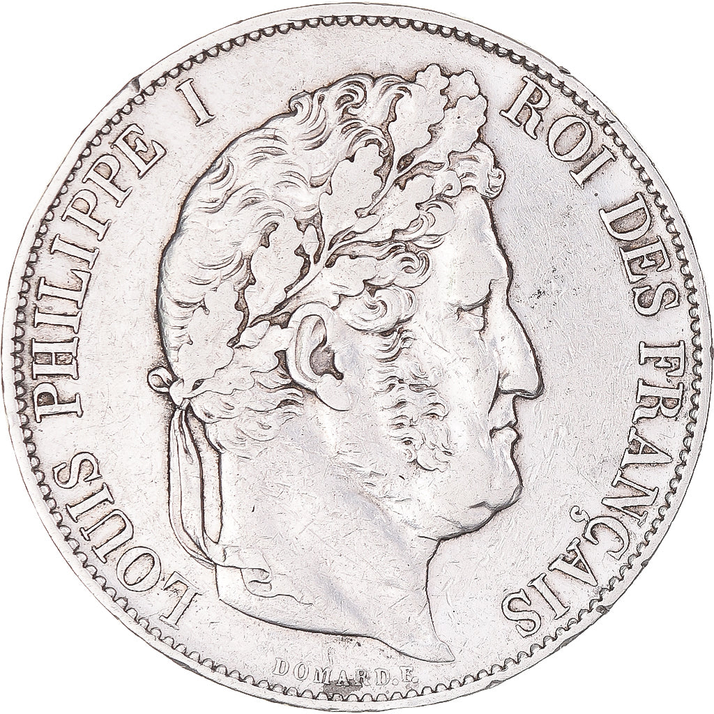 Munten, Frankrijk, Louis-Philippe, 5 Francs, 1847, Paris, ZF, Zilver, KM:749.1