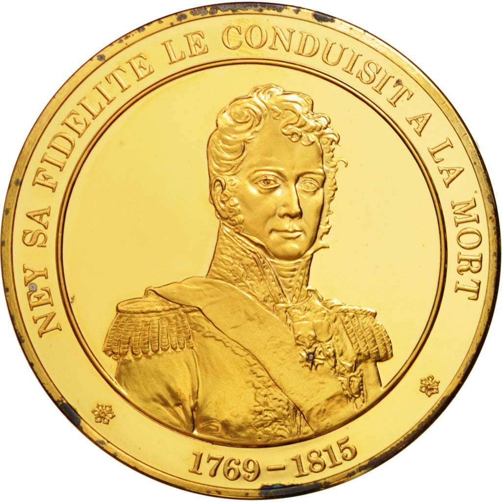 France, Medal, French Fifth Republic, History, MS(63), Vermeil