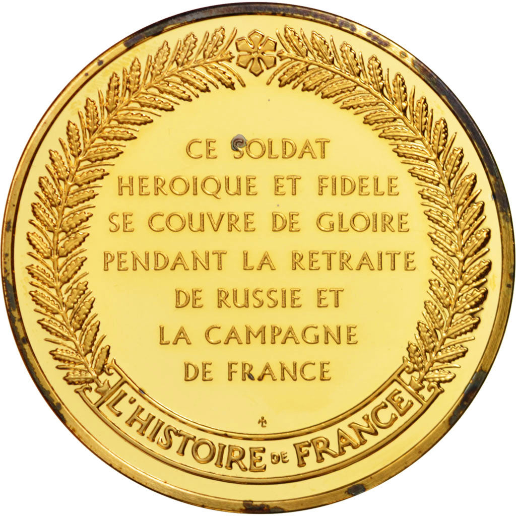 France, Medal, French Fifth Republic, History, MS(63), Vermeil