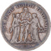 Coin, France, Hercule, 5 Francs, 1849, Strasbourg, VF(30-35), Silver, KM:756.2