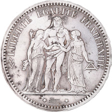 Coin, France, Hercule, 5 Francs, 1873, Paris, EF(40-45), Silver, KM:820.1