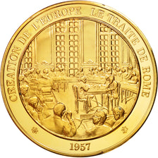 France, Medal, French Fifth Republic, History, MS(63), Vermeil
