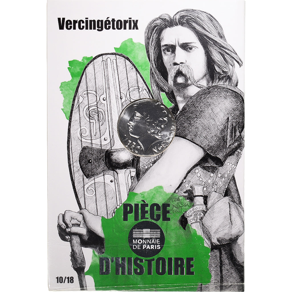 France, Monnaie de Paris, 10 Euro, Pièce d'Histoire - Vercingétorix, 2019