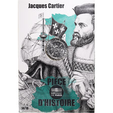 France, Monnaie de Paris, 10 Euro, Pièce d'Histoire - Jacques Cartier, 2019