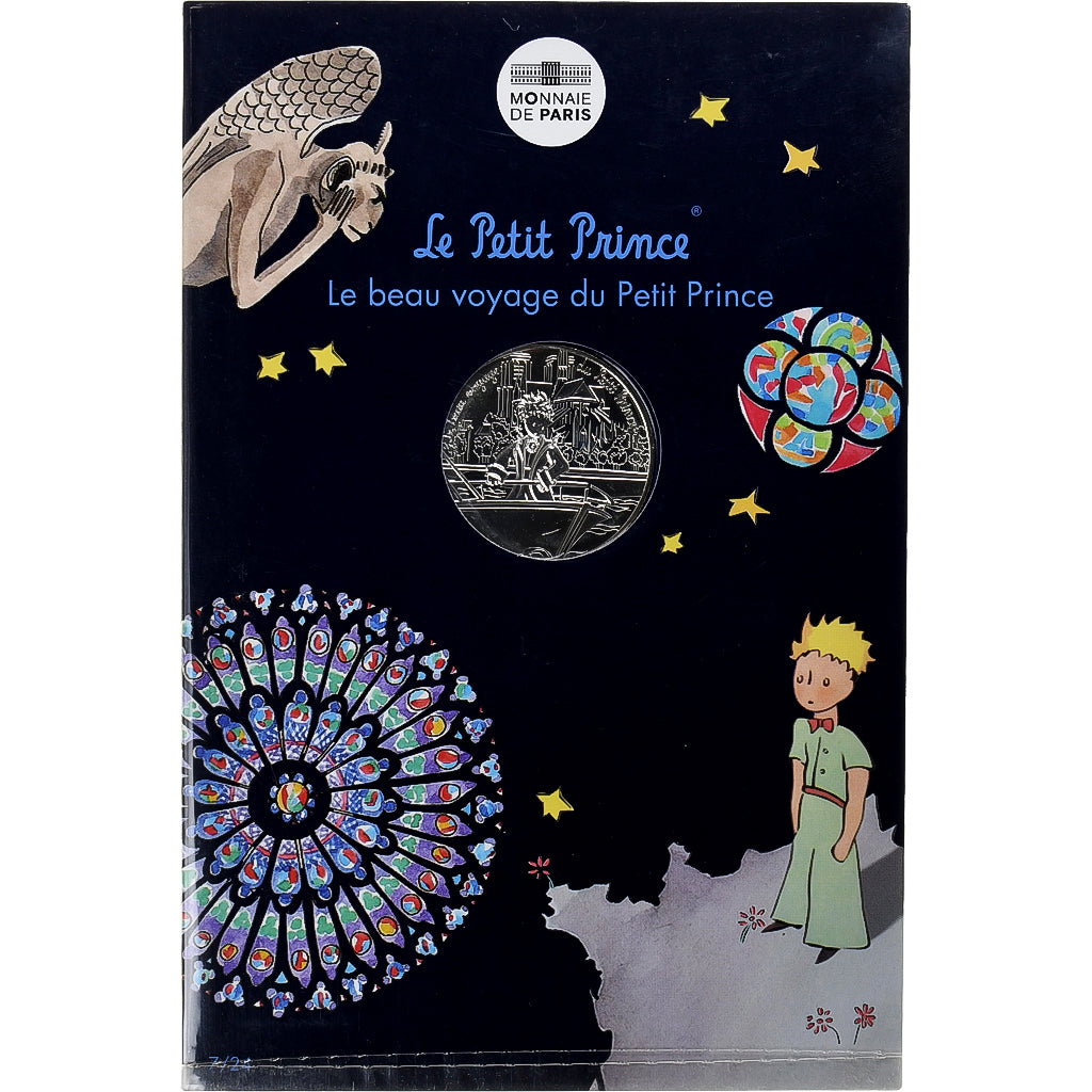 Francia, Monnaie de Paris, 10 Euro, Le Petit Prince (Notre-Dame de Paris), 2016