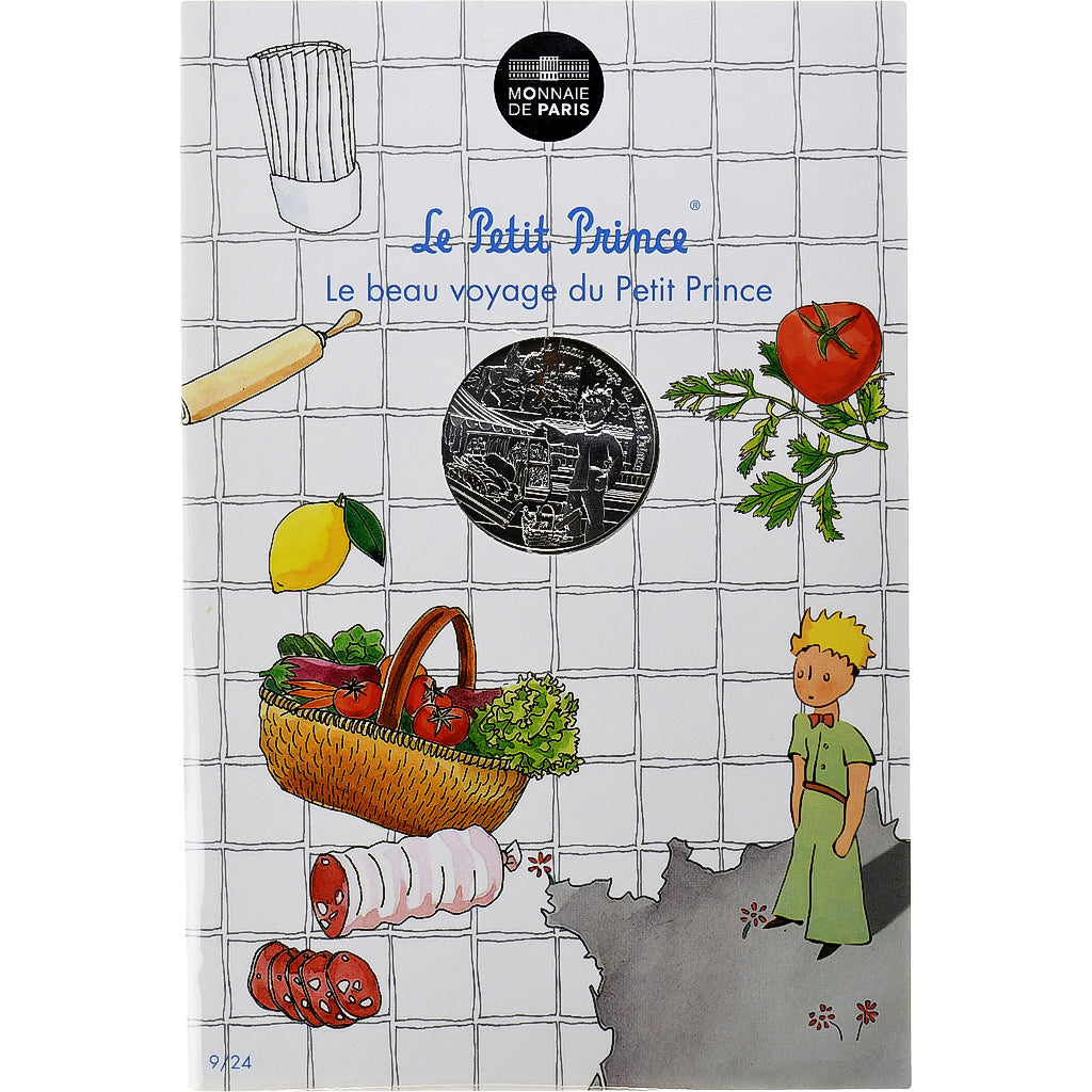 França, Monnaie de Paris, 10 Euro, Le Petit Prince (et la gastronomie), 2016