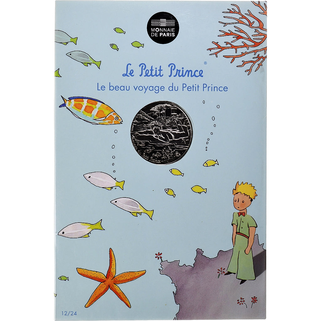 Francia, Monnaie de Paris, 10 Euro, Le Petit Prince (à la mer), 2016, Paris