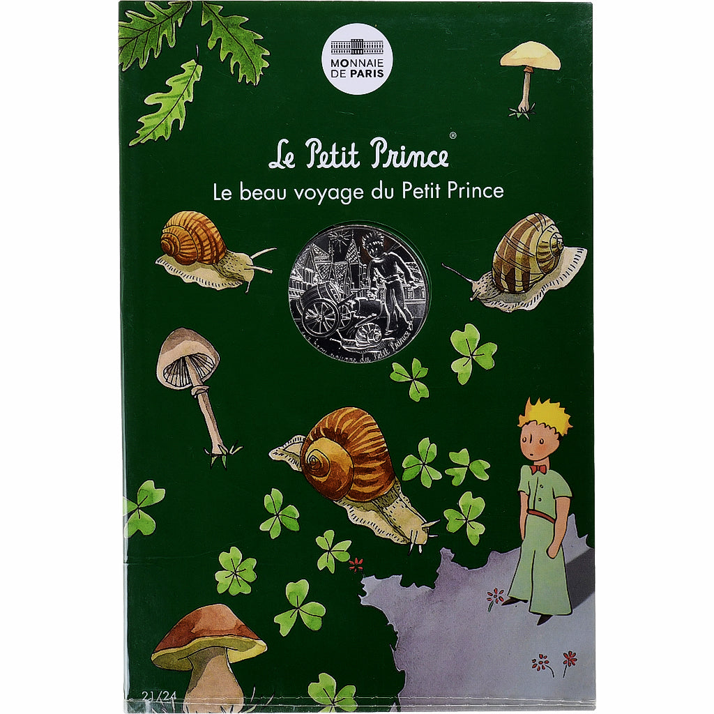 Francia, Monnaie de Paris, 10 Euro, Le Petit Prince (en Bourgogne), 2016, FDC