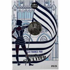 Francja, 10 Euro, Jean Paul Gaultier, Orléans la victorieuse, 2017, Monnaie de