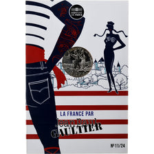 France, 10 Euro, Jean Paul Gaultier, Le Roussillon dansant, 2017, Monnaie de