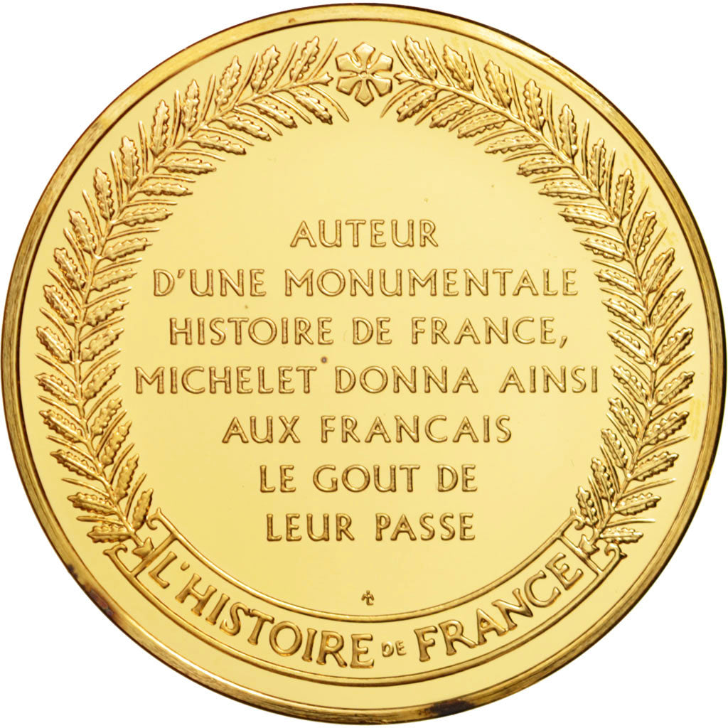 France, Medal, French Fifth Republic, History, MS(63), Vermeil