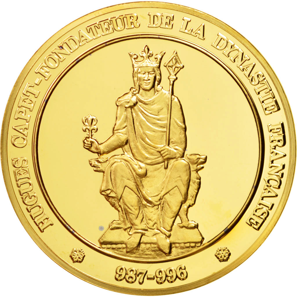 France, Medal, French Fifth Republic, History, MS(63), Vermeil