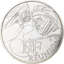 France, 10 Euro, Réunion, 2012, MS(63), Silver