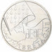 France, 10 Euro, Bretagne, Euros des régions, 2010, Paris, SPL, Argent, KM:1648