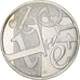 France, Liberté, 5 Euro, 2013, Paris, SUP+, Argent
