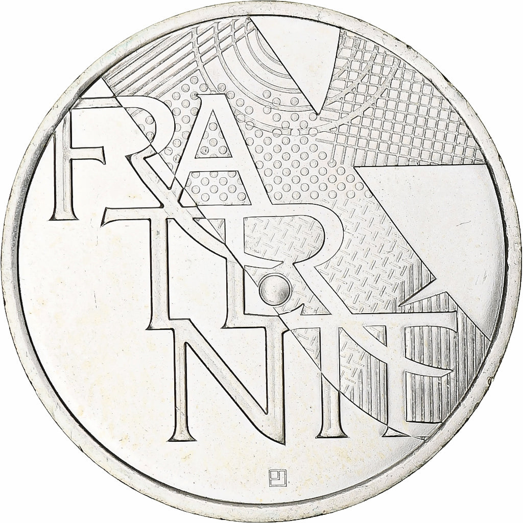França, 5 Euro, Fraternité, 2013, MS(64), Prata, Gadoury:EU647