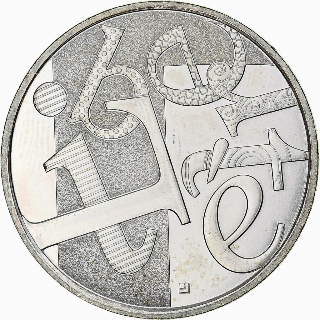 France, Liberté, 5 Euro, 2013, Paris, MS(63), Silver
