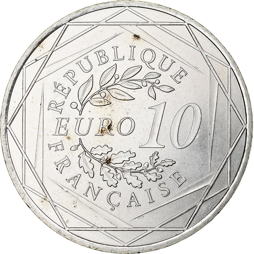 Frankrijk, 10 Euro, Hercule, 2013, Paris, PR+, Zilver, Gadoury:EU590, KM:2073