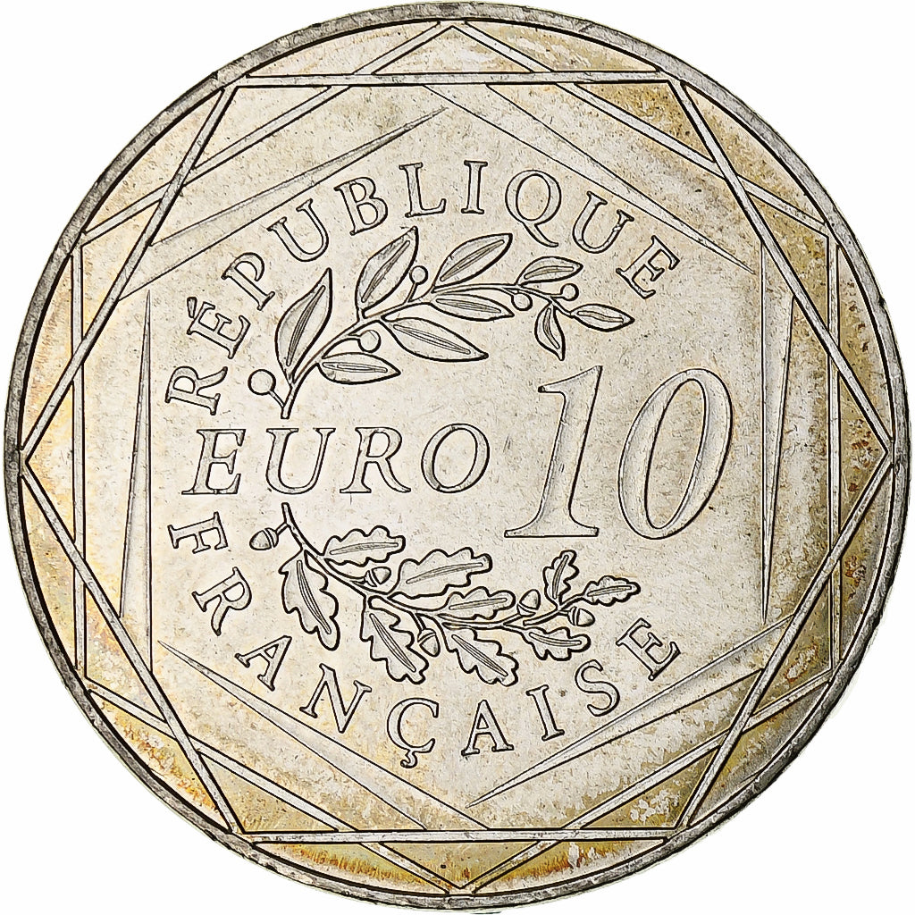 France, Monnaie de Paris, 10 Euro, Auguste Rodin, 2017, Paris, SUP+, Argent