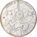 France, 10 Euro, 2018, Mickey aux pieds de la Dame de fer, SUP+, Argent