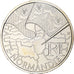 Francia, 10 Euro, Haute Normandie, Euros des régions, 2010, FDC, FDC, Plata