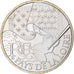 France, 10 Euro, 2010, Paris, Pays De La Loire, SPL, Argent, KM:1665