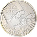 France, 10 Euro, Midi-Pyrénées, 2010, Paris, SPL+, Argent, KM:1663