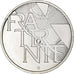 França, 5 Euro, Fraternité, 2013, MS(64), Prata, Gadoury:EU647