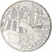 France, 10 Euro, Picardie, 2011, Paris, MS(64), Silver, KM:1745