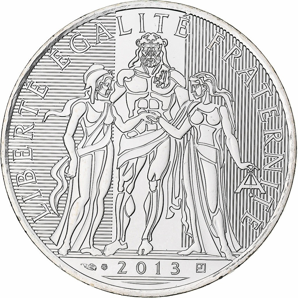 France, 10 Euro, 2013, Paris, Proof, MS(65-70), Silver, KM:2073