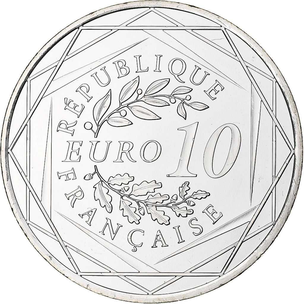 France, 10 Euro, 2013, Paris, Proof, MS(65-70), Silver, KM:2073