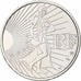 Francja, Semeuse, 10 Euro, 2009, Monnaie de Paris, MS(64), Srebro, KM:1580