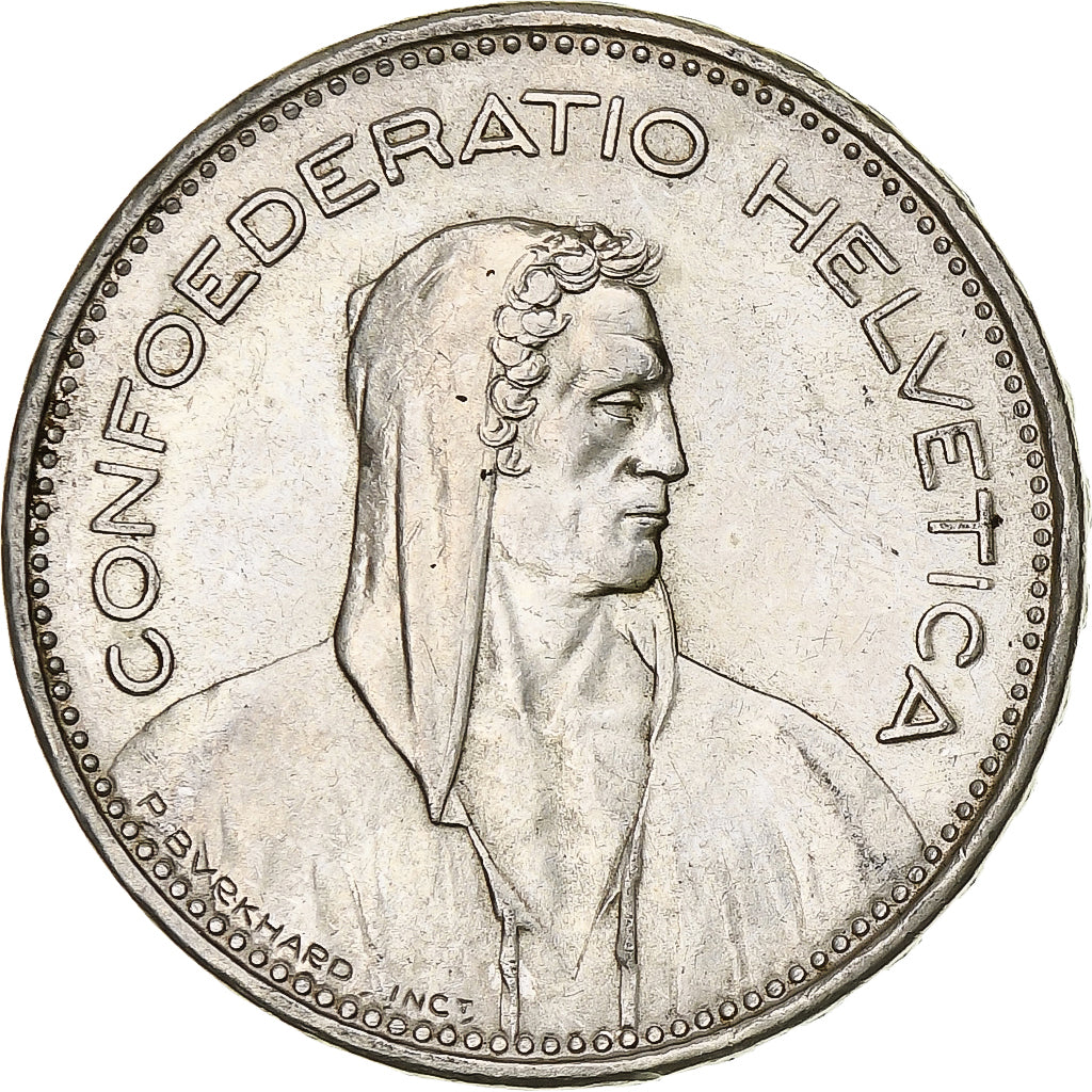 Munten, Zwitserland, 5 Francs, 1965, Bern, PR, Zilver, KM:40