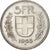 Monnaie, Suisse, 5 Francs, 1965, Bern, SUP, Argent, KM:40